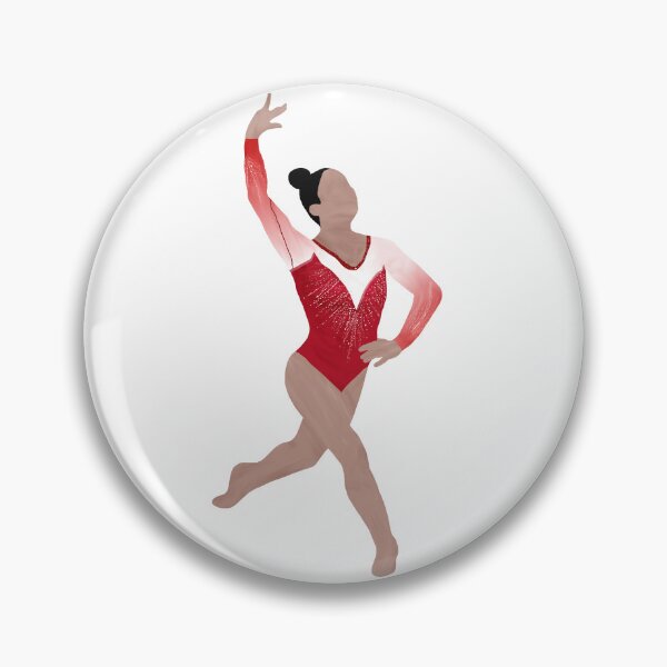 Item preview, Aly Raisman Gymnastics Art Cartoon Style designed and sold by Cherries4.