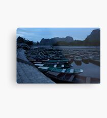 Tam Coc Boats Metal Print