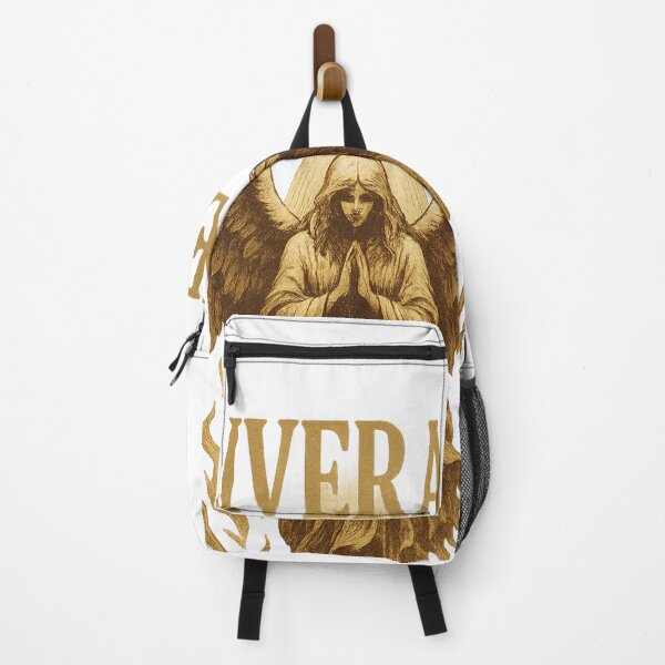 Item preview, DELIVERANCE – Vintage Angel Rising Through Fire (Sepia Divine Illustration) designed and sold by Tidal Arts.