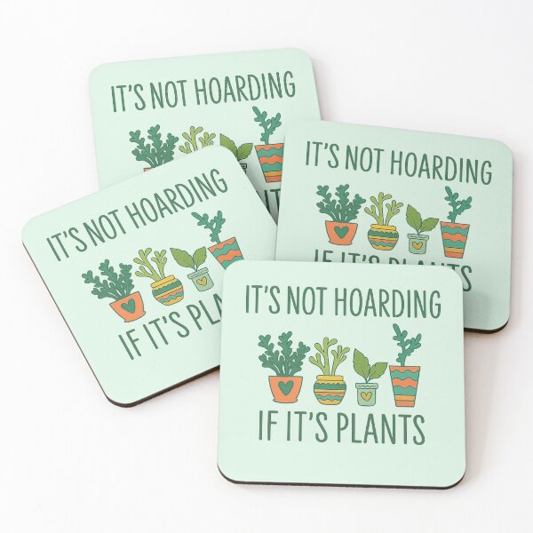 Item preview, Not Hoarding Just Planting designed and sold by Endorphin Ink.