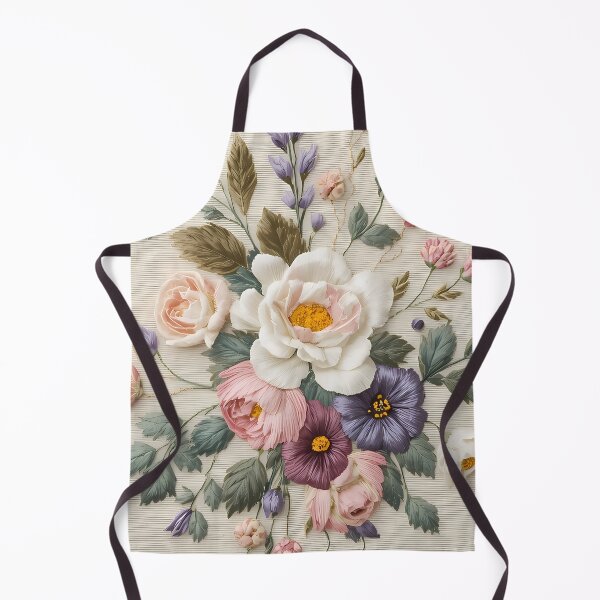 Item preview, Pastel Threaded Blooms designed and sold by ShopSpire.