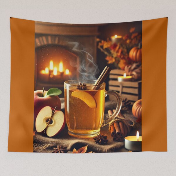 Item preview, Cozy Warm Cider by the Fire designed and sold by WheelieGdArt.