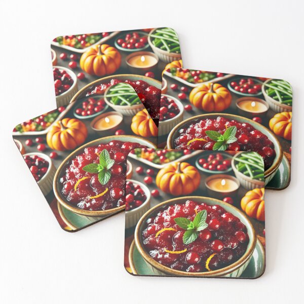 Item preview, Zesty Cranberry Sauce with a Citrus Twist designed and sold by WheelieGdArt.