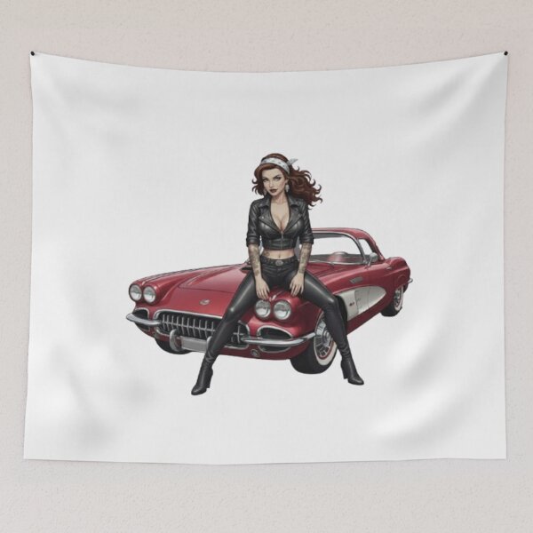 Item preview, "Retro Glamour: Charm and Audacity of Pin-Ups” designed and sold by CHRIST5000.