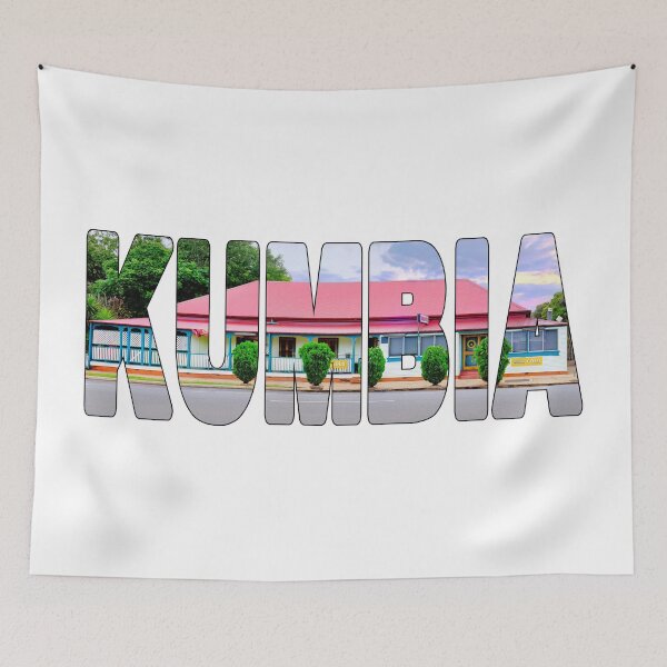 Item preview, KUMBIA - South Burnett Queensland Pub Hotel at Sunset Australia designed and sold by Adam Gormley.