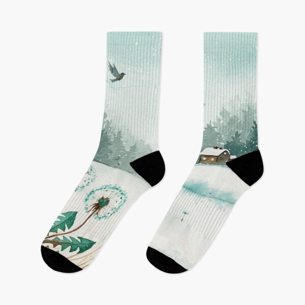 Item preview, Snowy winter landscape designed and sold by Design4uStudio.