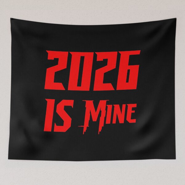 Item preview, 2026 IS MINE — Bold New Year Design for Ambitious Souls designed and sold by SmartDesigner-.