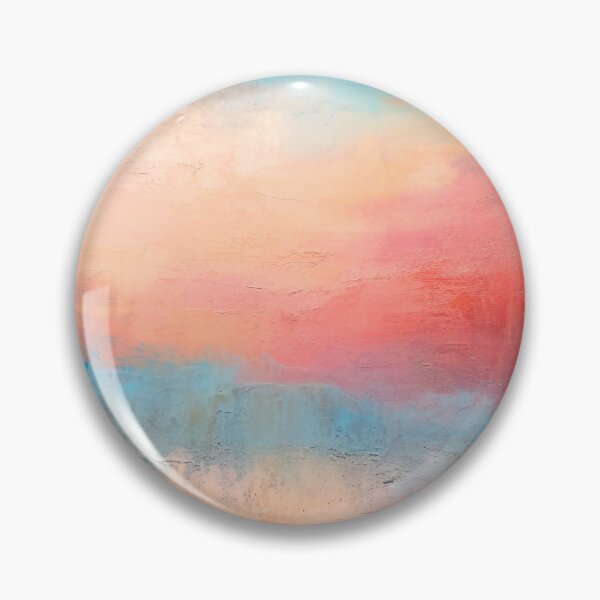 Item preview, Red Sunset In Blue Sky Illuminating Ocean Abstract  designed and sold by DEC02.