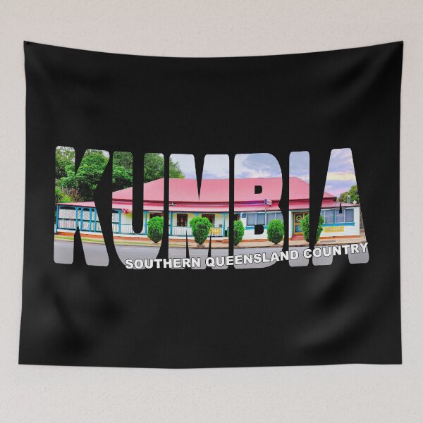Item preview, KUMBIA Southern Queensland Country - Pub Hotel at Sunset Australia designed and sold by Adam Gormley.