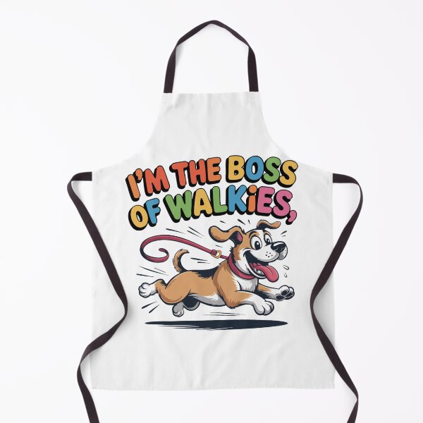 Item preview, Energetic Dog Leading Walkies Bold Humorous Color Art designed and sold by Tong4130.