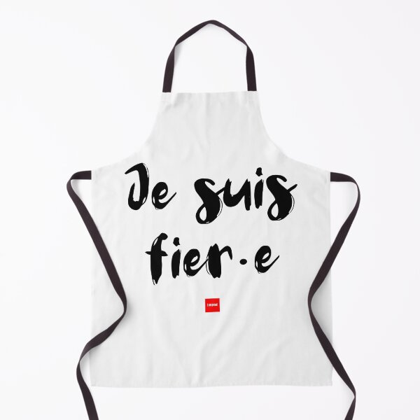 Item preview, Je suis fier·e – I Am Proud (French Idiom Typography) designed and sold by FrancophileFun.