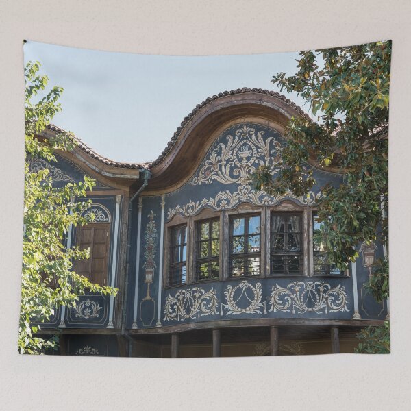 Item preview, Elegant Baroque House Facade from 1847 in Old Town Plovdiv designed and sold by Georgia Mizuleva.