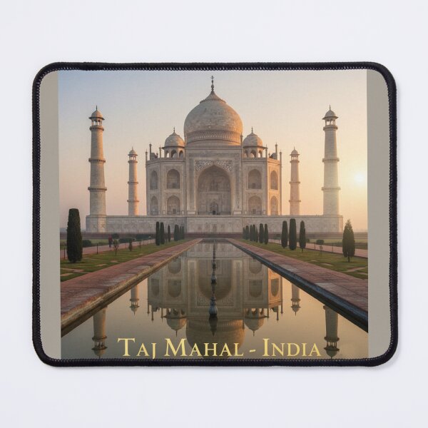 Item preview, Taj Mahal Golden Sunrise View designed and sold by PrintBreeze.