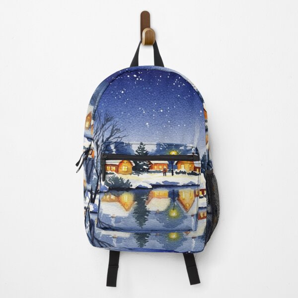 Item preview, Snowy winter landscape designed and sold by Design4uStudio.