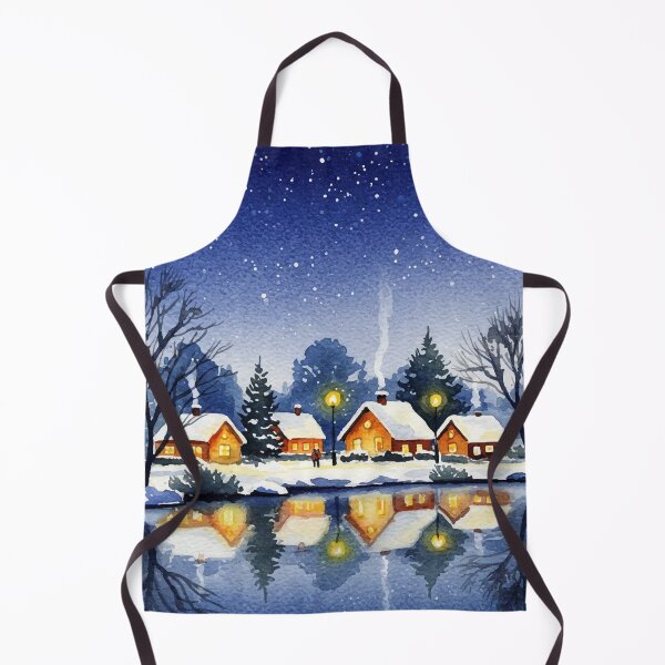Item preview, Snowy winter landscape designed and sold by Design4uStudio.