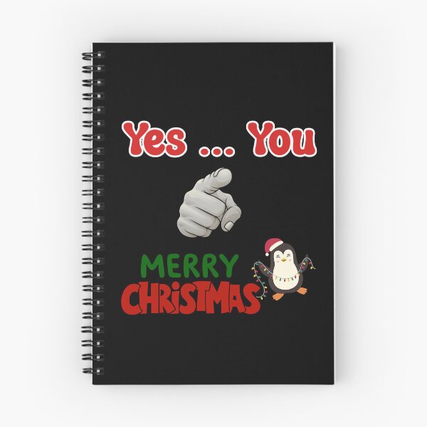 Item preview, Fun “Yes You – Merry Christmas” Design with Pointing Hand designed and sold by LovelyHappyGift.