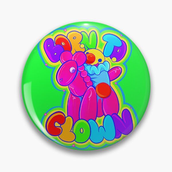 Item preview, born to clown designed and sold by fluffshadow_art.