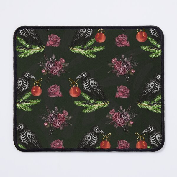 Item preview, In In the Bleak Midwinter, Doth Raven Steal - Gothic Christmas Art designed and sold by PunkLadyPond.