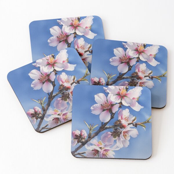 Item preview, Spring Almond Blossoms Against Blue Sky designed and sold by laurashawart.