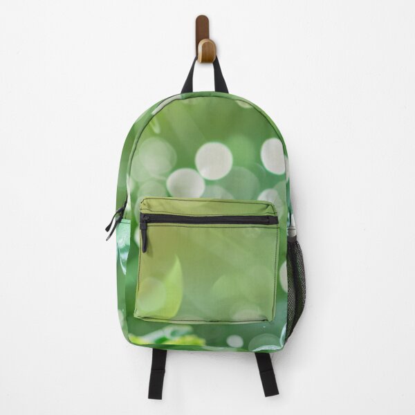 Item preview, Spray bottle with green leaves in nature background, AI Generated designed and sold by dvoevnore.