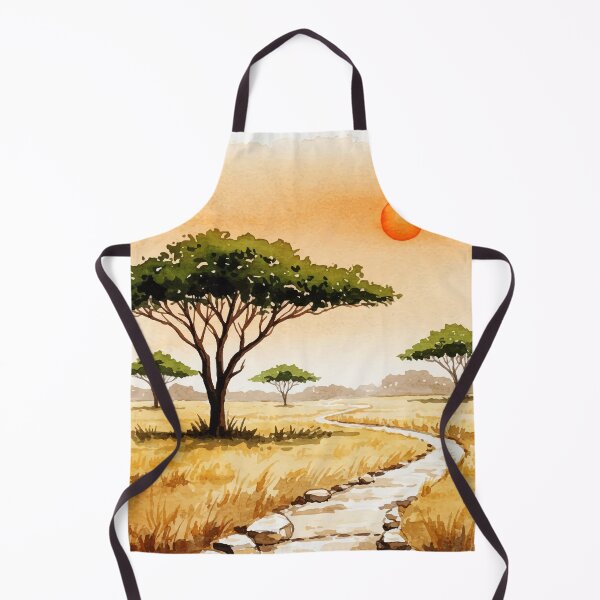 Item preview, African savannah landscape designed and sold by Design4uStudio.
