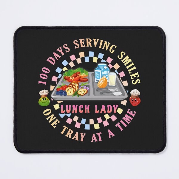 Item preview, Lunch Lady Squad - Cafeteria Crew Food Service 100 Days of School designed and sold by Pingestre.