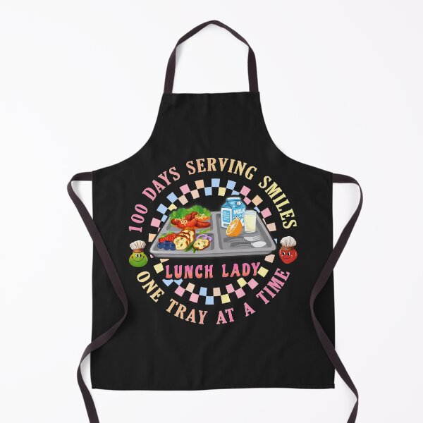Item preview, Lunch Lady Squad - Cafeteria Crew Food Service 100 Days of School designed and sold by Pingestre.