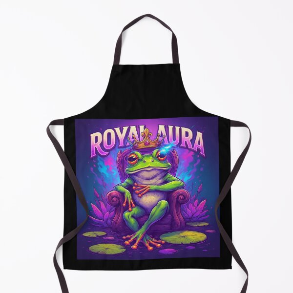 Item preview, Royal Aura Frog King T-Shirt | Neon Fantasy Toad on Throne Graphic designed and sold by FluffinCool.