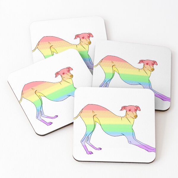 Item preview, Rainbow Dog (lgbt/queer) designed and sold by Dionysus-the-queer.