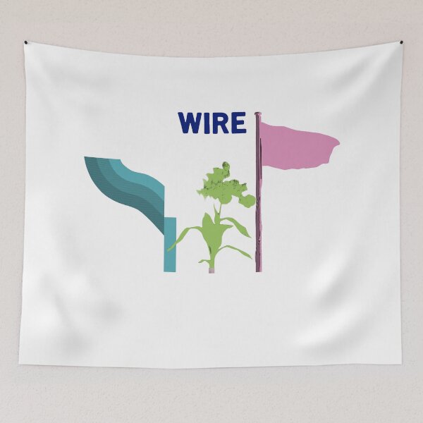 Item preview, Wire - Flags & Flowers designed and sold by geetarv.