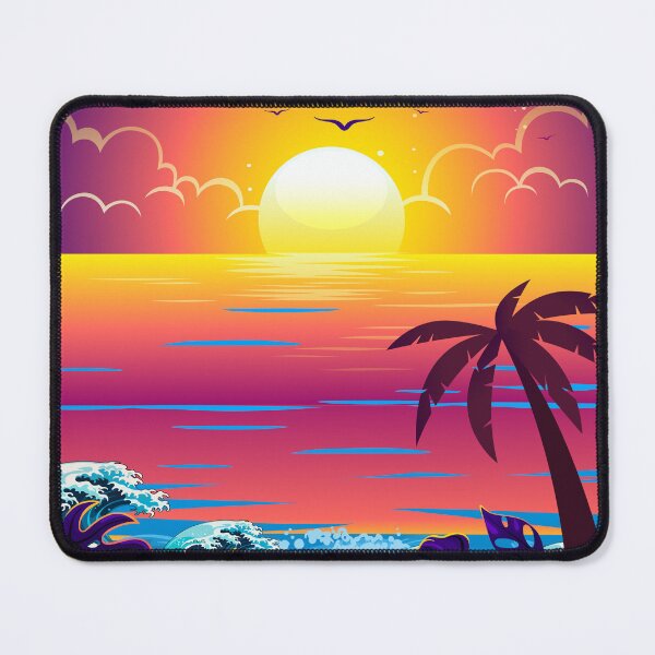 Item preview, stylish sunset painting designed and sold by DREAMYOND.