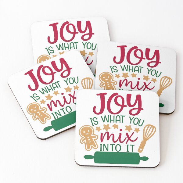 Item preview, Joy Is What You Mix Into It" Christmas Baking Design designed and sold by AmtsDesigns.