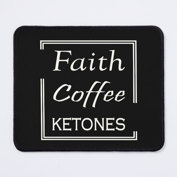 Item preview, Fueled By Faith Coffee and Ketones - Funny Christian Keto Diet Gift designed and sold by SylwiaPrint.