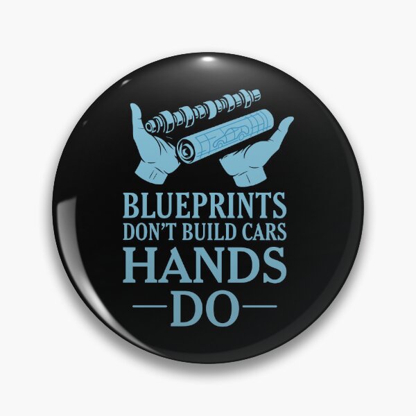 Item preview, Blueprints Don't Build Cars, Hands Do designed and sold by RAS-77.