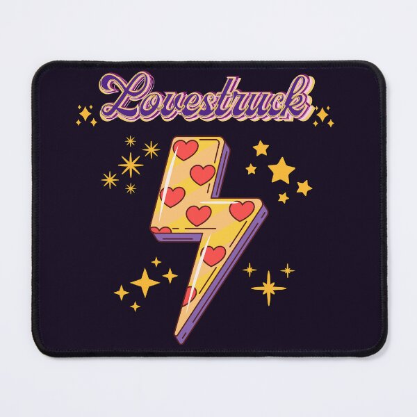 Item preview, Lovestruck Lightning Bolt • Cute Pink Heart Aesthetic Retro Design designed and sold by Pink Space Studio.