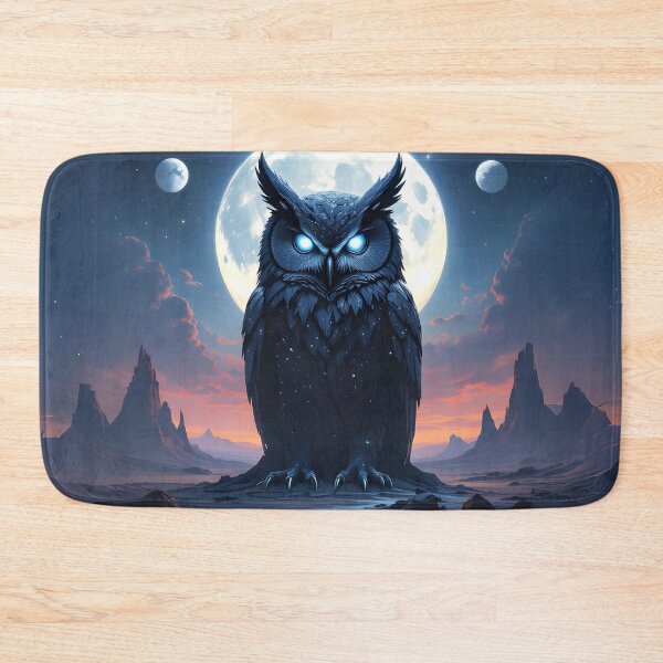 Item preview, A colossal, ancient owl, carved from obsidian designed and sold by Marcu Ioachim.