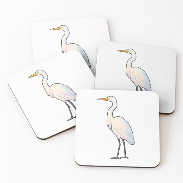 Item preview, White heron Bird designed and sold by TrieuArt.