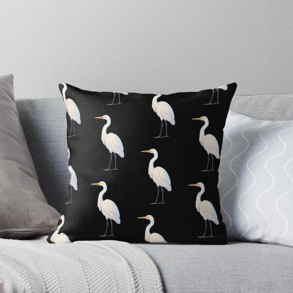 Item preview, White heron Bird designed and sold by TrieuArt.