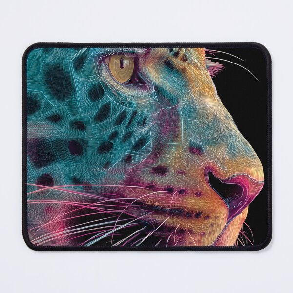 Item preview, Neon Circuit Jaguar designed and sold by ArgentoArt.