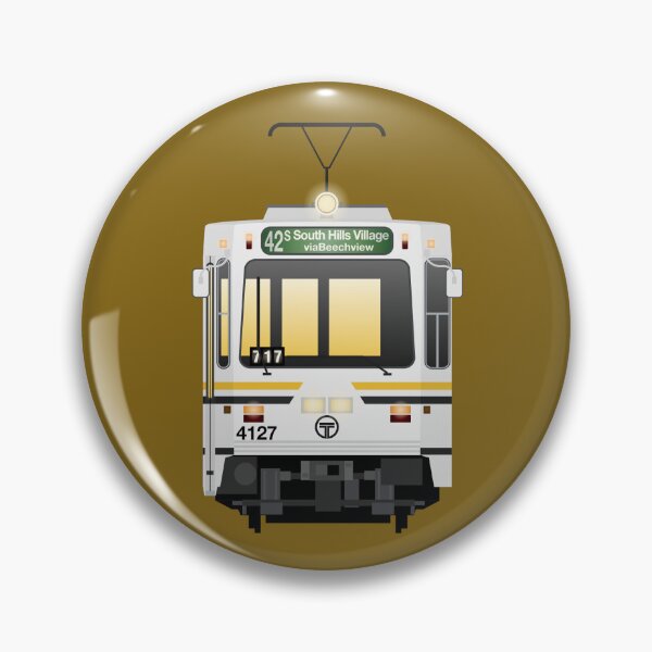 Item preview, Pittsburgh "T" Siemens SD400 Train (Older Livery) designed and sold by LeonTransit.