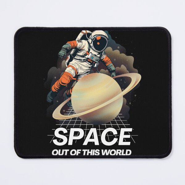 Item preview, SPACE Out Of This World Saturn Astronaut Art designed and sold by Graphizia.