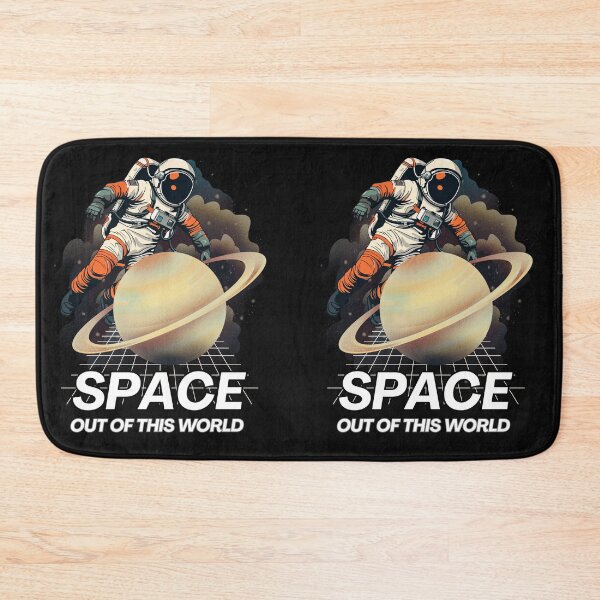 Item preview, ​SPACE Out Of This World Saturn Astronaut Art designed and sold by Graphizia.