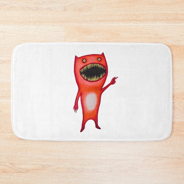 Item preview, FUNNY RED MONSTER designed and sold by GroombridgeDesigns.