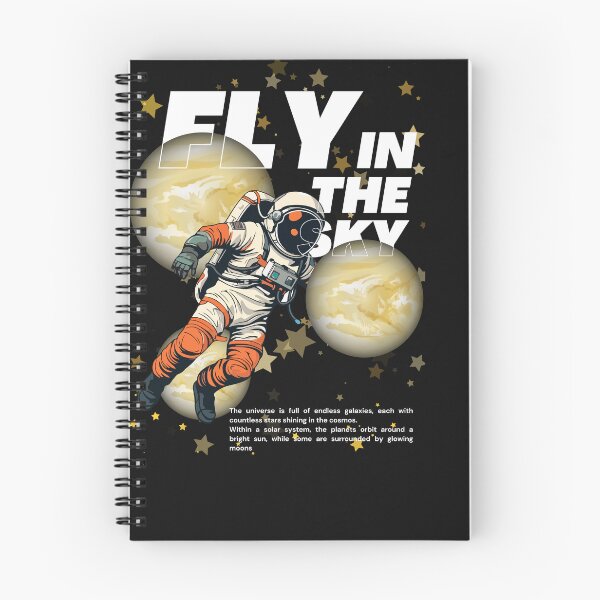 Item preview, ​FLY IN THE SKY Astronaut Space Exploration Design designed and sold by Graphizia.