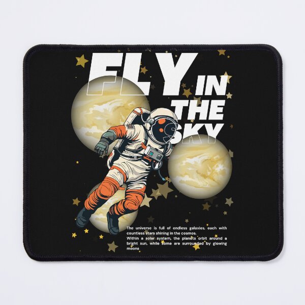 Item preview, FLY IN THE SKY Astronaut Space Exploration Design designed and sold by Graphizia.