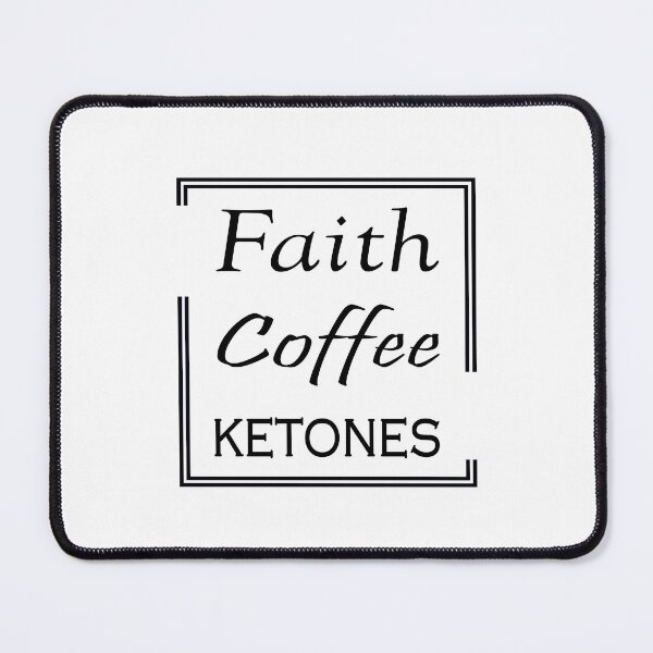 Item preview, Fueled By Faith Coffee and Ketones - Funny Christian Keto Diet Gift designed and sold by SylwiaPrint.