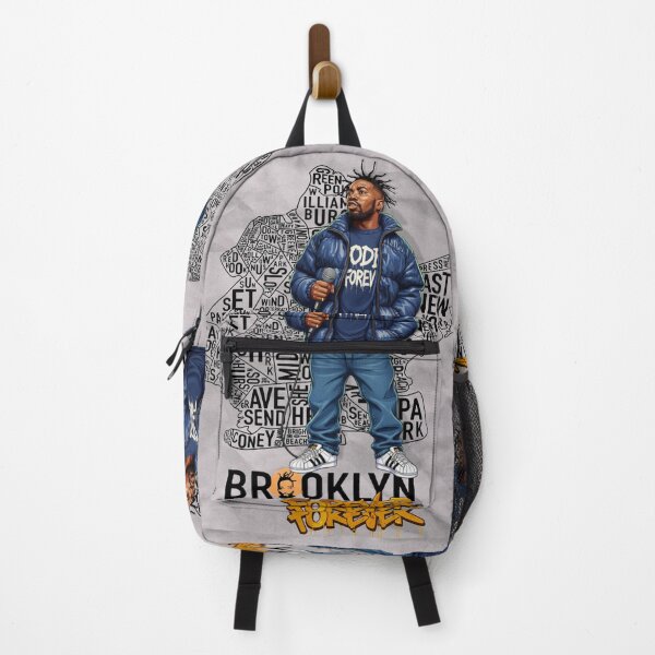 Item preview, Ol' Dirty Bastard Brooklyn Map Hip Hop Art designed and sold by WHITE FLAME PRINTS.