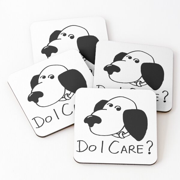 Item preview, dog cartoon: do i care ? designed and sold by jameshowgelpen.