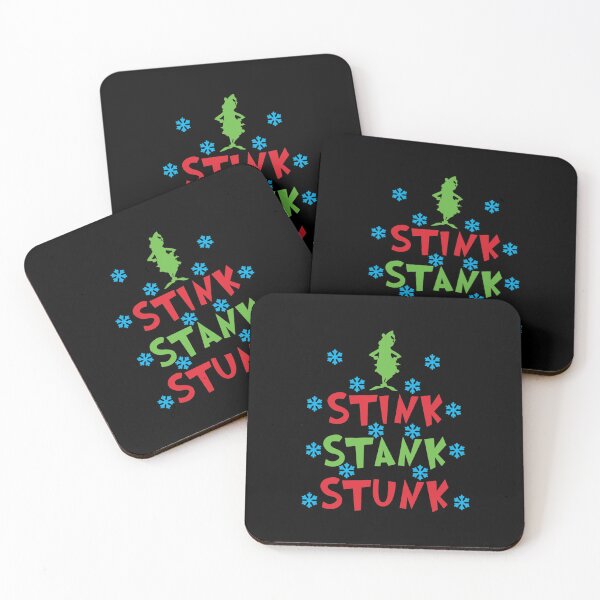 Item preview, Grinch Stink Stank Stunk – Funny Christmas Quote Design designed and sold by Amaya John.