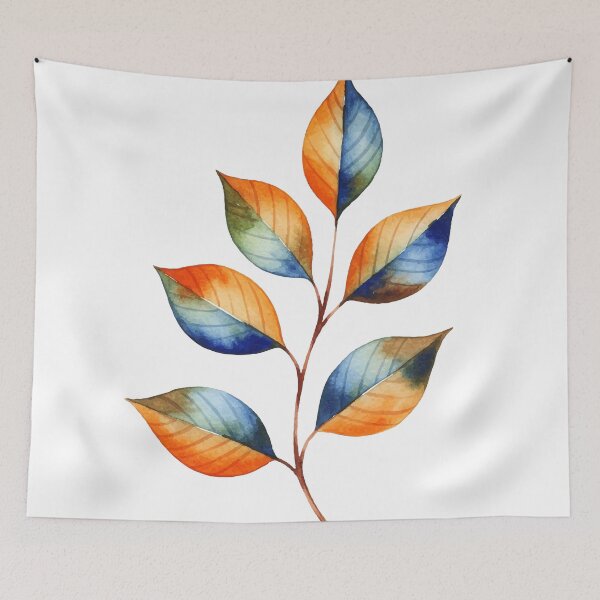 Item preview, Branch with leaves designed and sold by Design4uStudio.